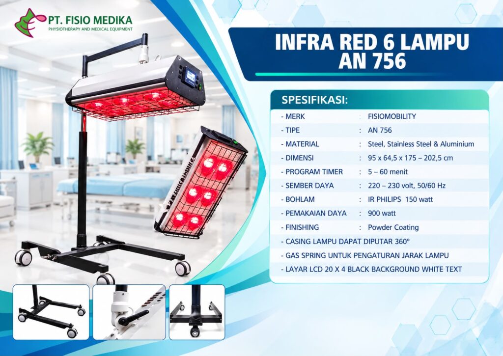 inframerah 6 lamp