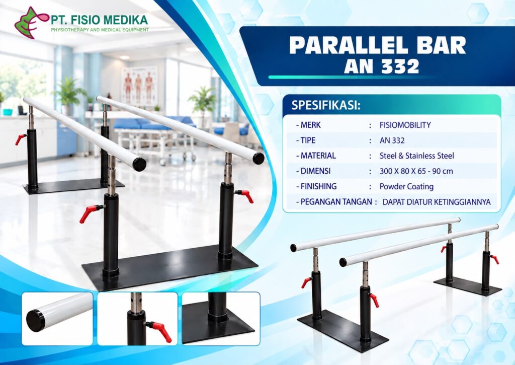 alat terapi berjalan, parallel bar